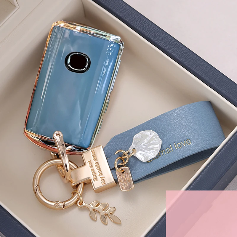 Fashion Tpu Car Smart Key Case Cover Per Mazda Alexa Cx-30 Cx-3 Cx-5 Cx-7 Cx-9 Cx-4 3 Button Protector Shell Accessori