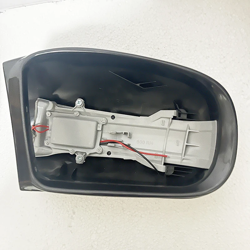 메르세데스-벤츠 S-클래스 W220 1998-2002 2208100164 2208100264용 방향 지시등이 있는 자동차 앞 거울 하우징 커버 한 쌍