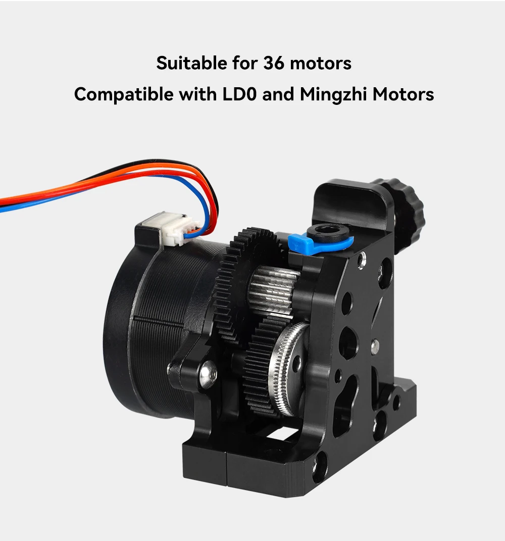Verbessertes HGX Extruder-Kit: Getriebe- und Motorkit für CR10/Ender 3/CR6/VORON HGX-LITE Hot-End-Extruder-Kit – Detail 12