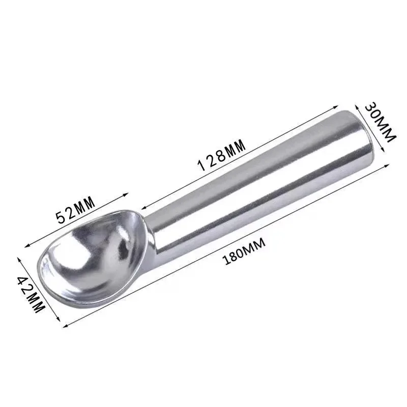 Stainless Steel Ice Cream Scoops Ice Cream Spoon Digger Fruit Balls Watermelon Cookie Spoons Icecream Scooper Kitchen Gadgets ice cream scoop