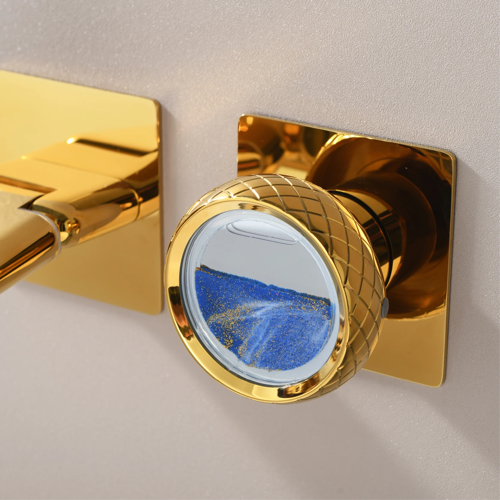 LED Digital Waterfall Basin Faucet 5