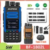 Baofeng BF-1802L Walkie Talkie USB-C Charging Tri-Band 220-260mhz Wireless Copy Frequency NOAA 999CH Battery Save Upgrade BF-H7 1