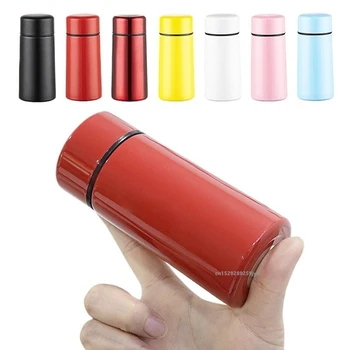 304 Stainless Steel Insulated Cup 160ml Mini Pocket Cup Portable Travel Cup For Outdoor Camping Hiking Vacuum Thermal Bottle