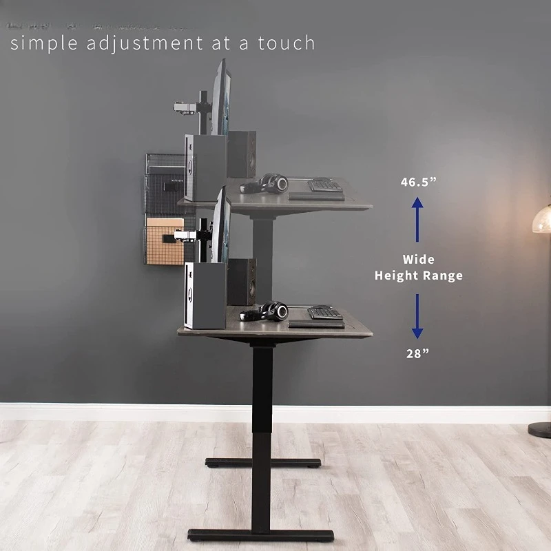 Single motor furniture table Lifting mechanism Desk height adjuster ...
