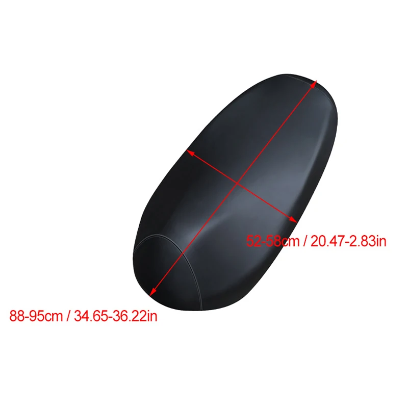 Motorcycle Seat Cover 1Pc 92x55CM Leather Waterproof Dustproof Sunscreen Motorbike Scooter Cushion Seat Cover Protector motorcycle seat covers