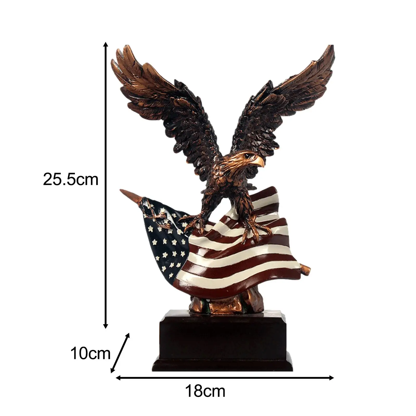 American Flying Eagle Statue American Flag Statue for Porch Cabinet Bedroom https://ae01.alicdn.com/kf/S083ffbf9d9f74605a34051f5647c8051i.jpg