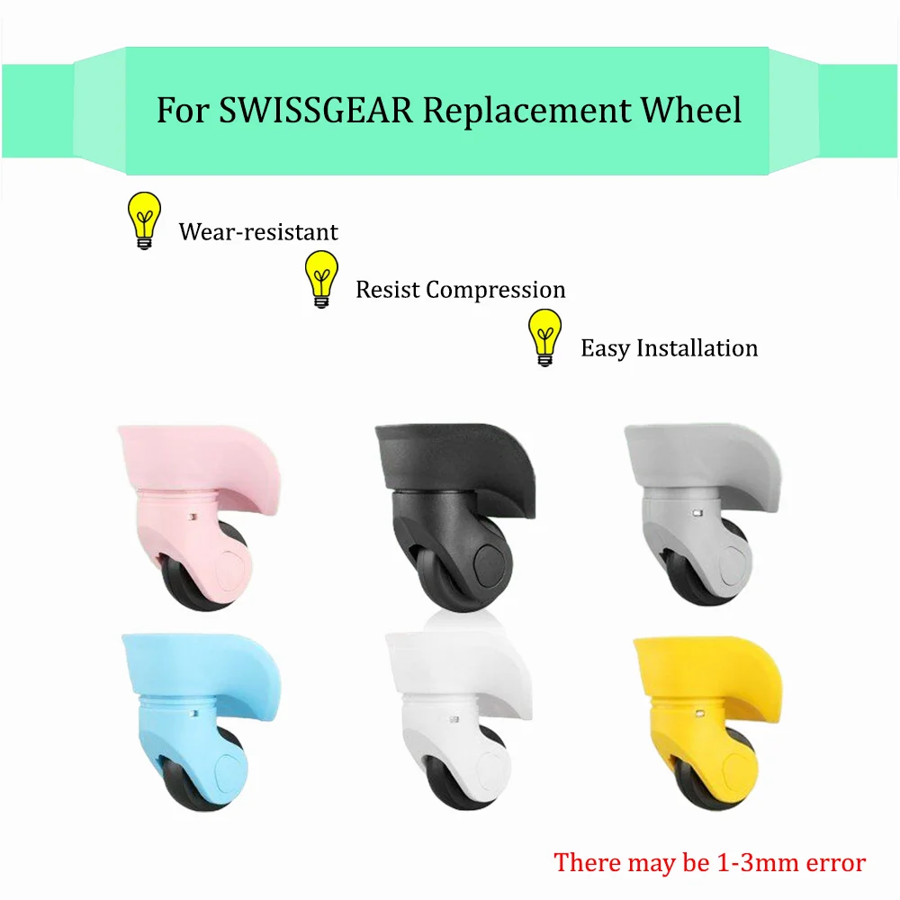 

Suitable For SWISSGEAR WENGER Suitcase Universal Wheel American Tourister 79B Hongsheng A08-18 AIWAS Replacement Accessories