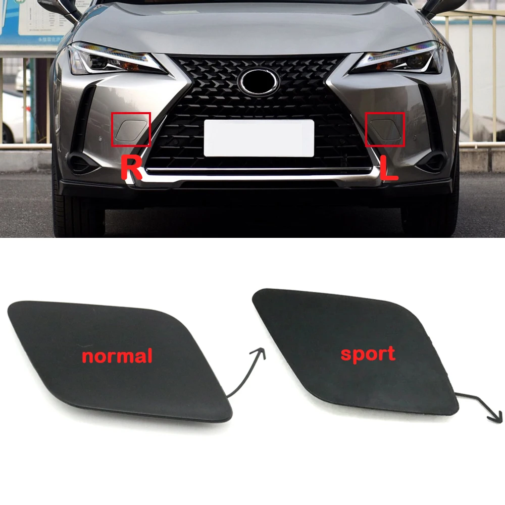 Крышка переднего бампера прицепа для Lexus UX200 UX250h UX260h 2018 2019 2020 2021 Крышка переднего бампера прицепа для Lexus UX200 UX250h UX260h 2018 2019 2020 2021
