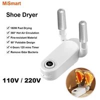 110V/220V Electric Shoe Dryers Portable Shoes Dryer Boots Warmer Foldable Timer Shoe Deodorizer Drying Machine Home Appliances 2