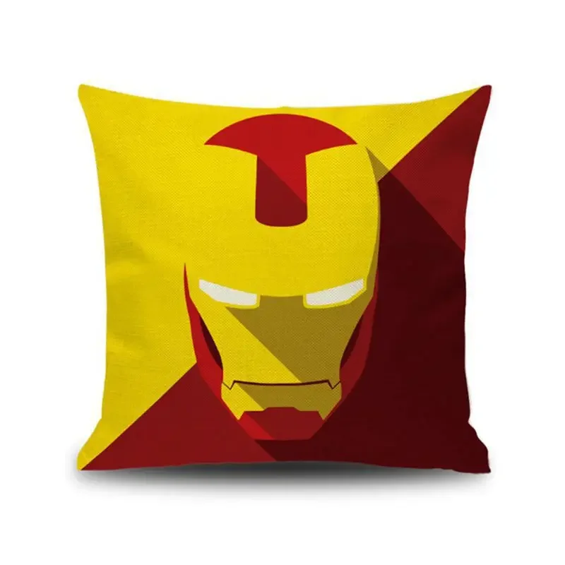 Cartoon Avengers Spiderman Anime Desgin PillowCase Sofa Waist Pillow Case Decorative Cushion Cover for Kids Baby Boys 45x45cm cushion cover,pillow case cover,baby pillow cover