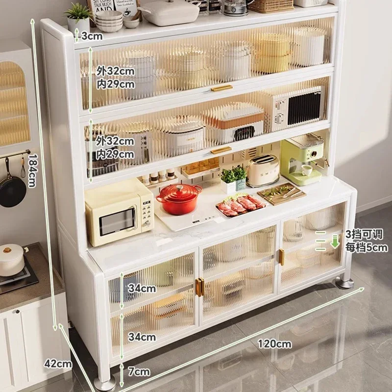 Kitchen Cabinets Cuisine Sideboard Display Cabinet Showcases Dining Room Chests Drawers Kitchen Multifunctional Furniture