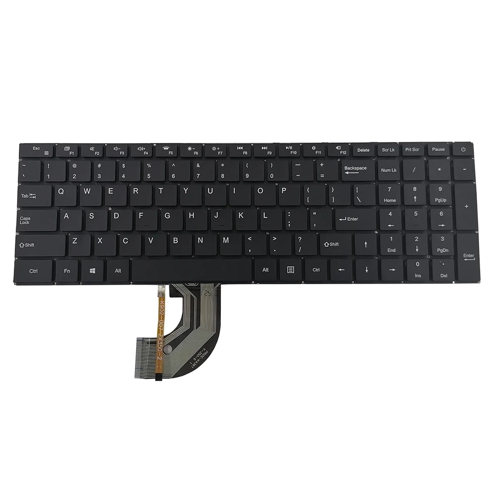 Teclado Retroiluminado Portátil Eua Inglês Pride-k4387 X3506 K9020072x350-2 Eua Notebook Substituição Teclados com Luz de Fundo Novo - Imagem 2