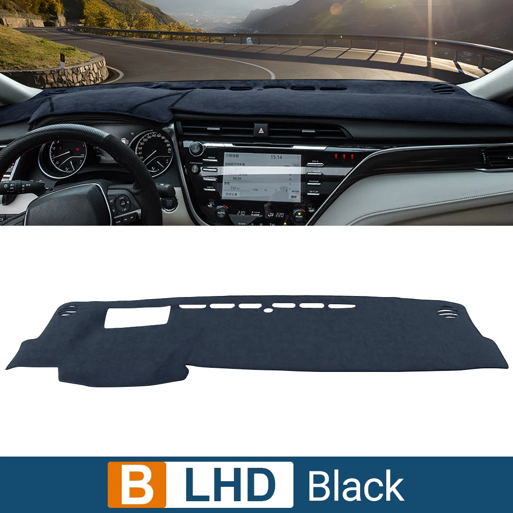Hybrid Car Dashboard Cover - Anti-UV Non-Slip Light-Blocking Pad