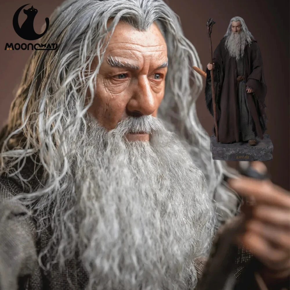 

1/6 In Stock Queen Studios Inart The Lord Of The Rings Figure Gandalf Grey Robe Action Figures PVC Statue Model Christmas Gifts