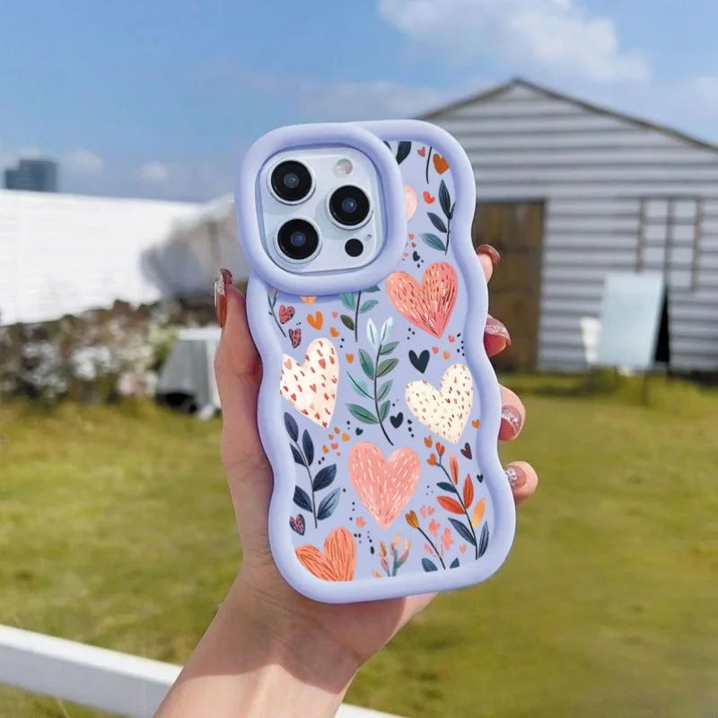 Charming Floral Soft Silicone Phone Case