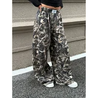 Retro Niche Women's Casual Pants Loose Straight Design Versatile Wide Leg Long Trousers Spring Autumn New Style Comfortable Fit