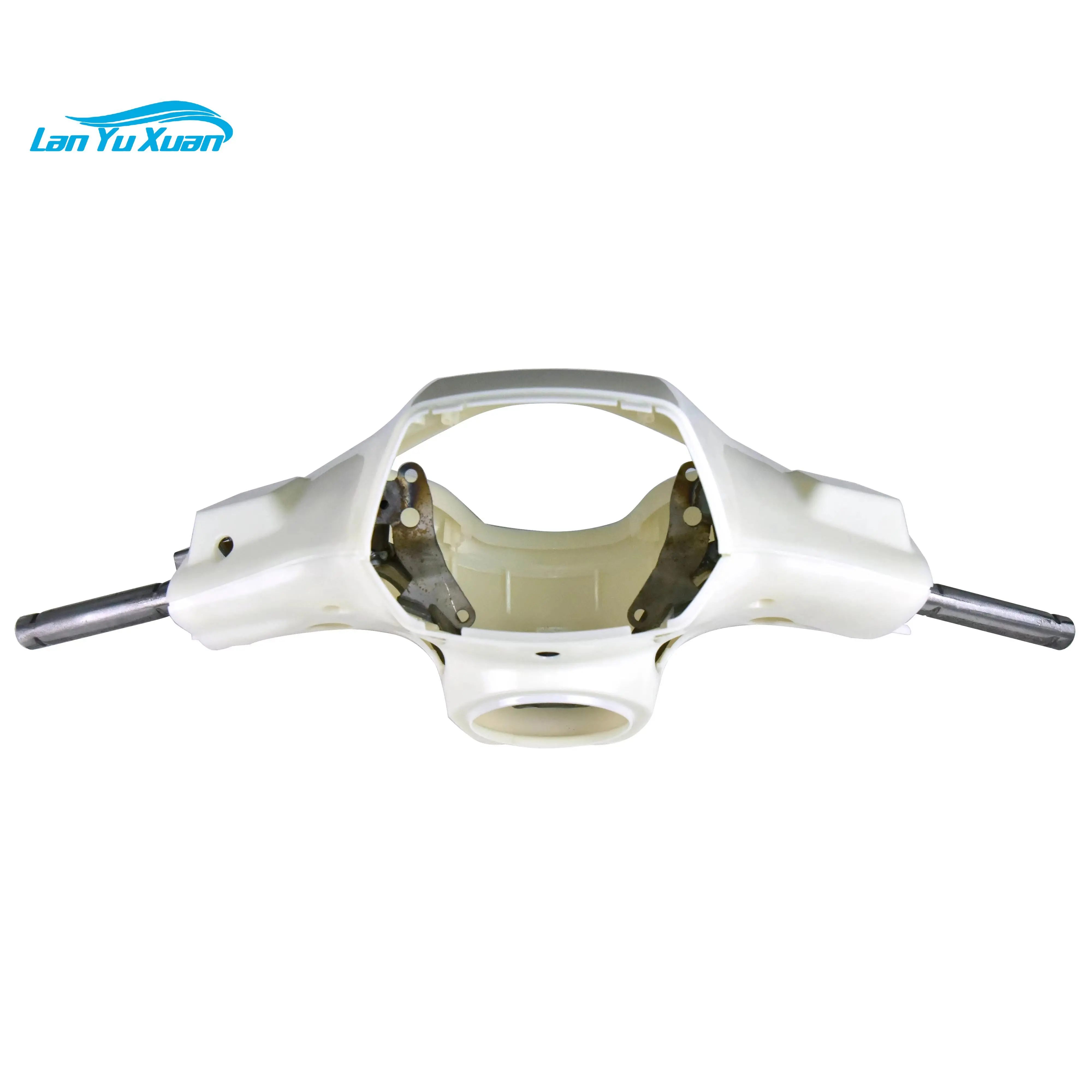 Applied to Vespa Spring Sprint 150 motorcycle modified oblique handlebar bend athletic headstock droop racing handlebar