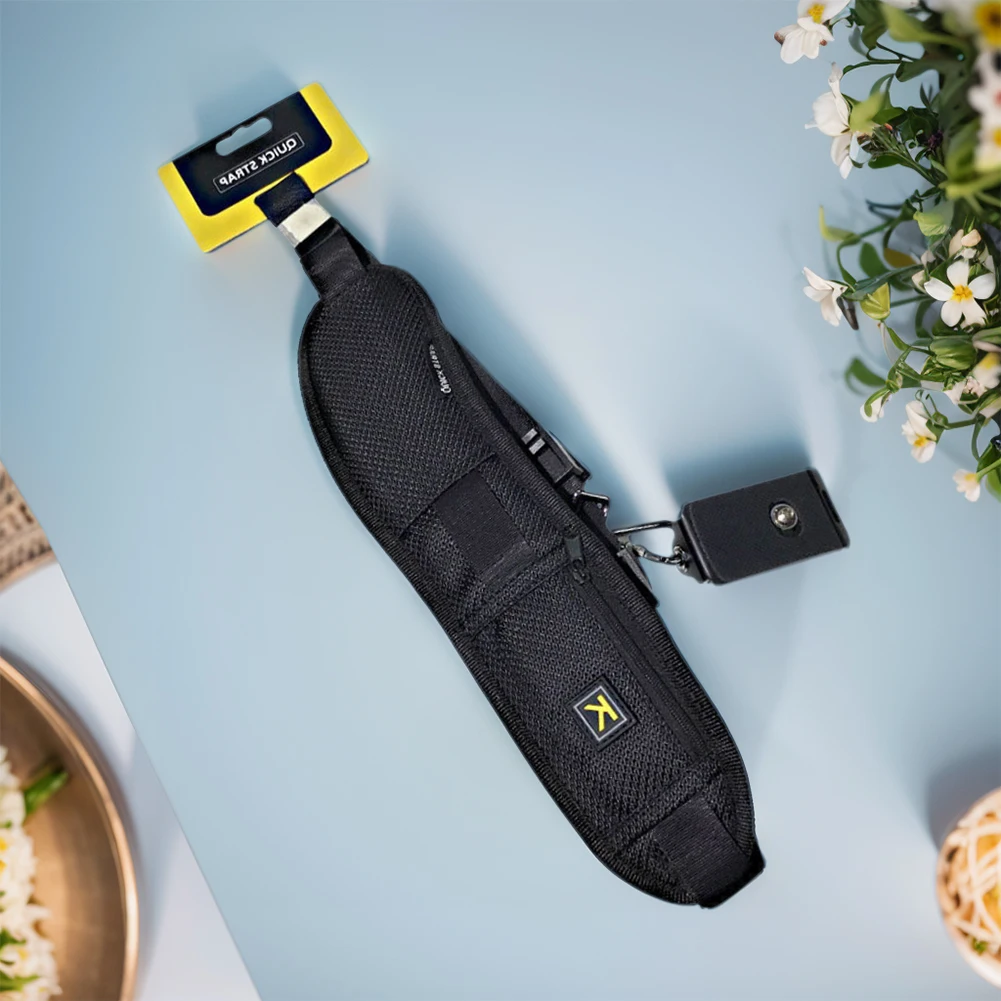 Portable SLR Camera Strap Adjustable Camera Shoulder Sling Belt Rapid Camera Neck Strap for Canon/Nikon/Sony/Olympus/DSLR Camera