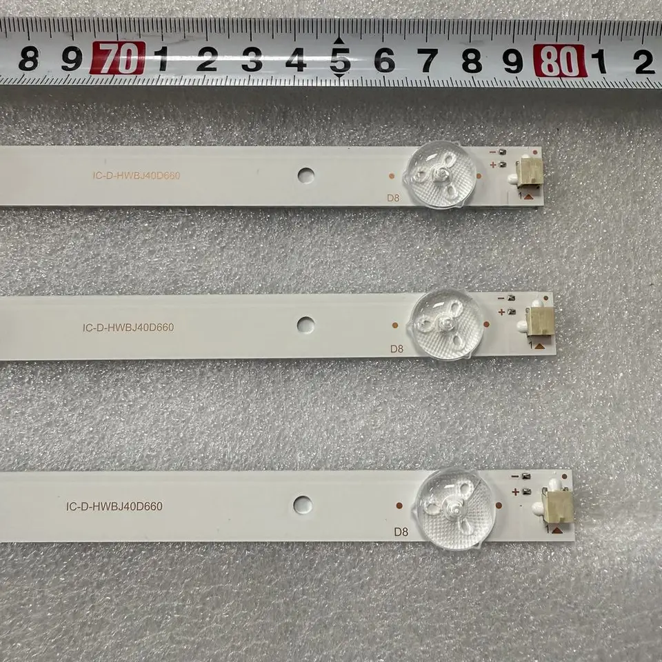 Kit 3 Barre LED Per TV Panasonic 40'' – V400HJ9-MD1, IC-D-HWBJ40D660, TX40DS400B