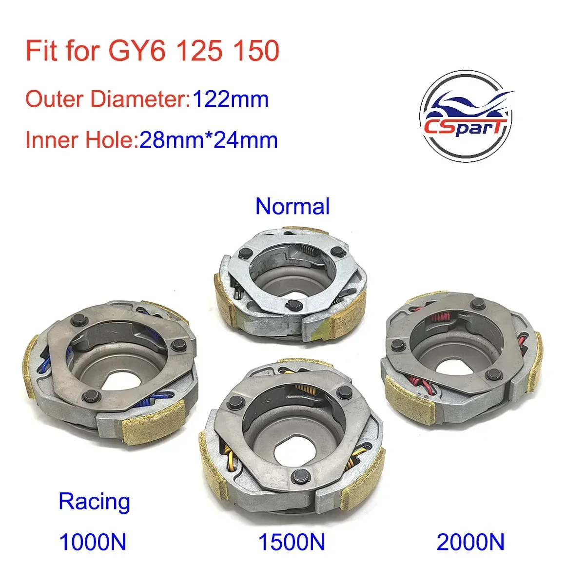 Embrague De Arranque Primario Para Scooter GY6 125CC 150CC - Repuesto ATV Y Kart