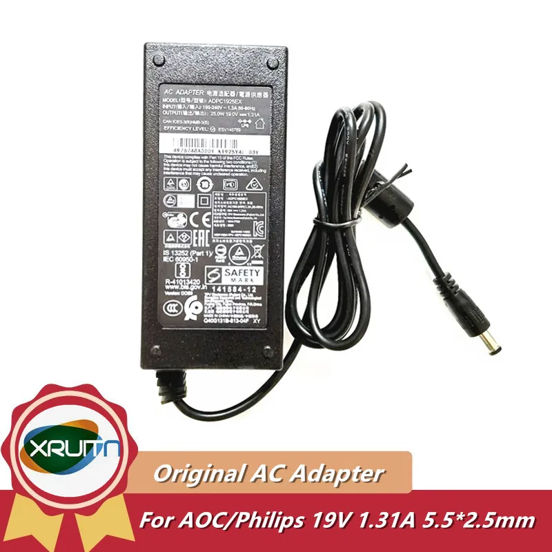 

Original ADPC1925EX 19V 1.31A AC Adapter Power Supply for Philips/AOC 24B2XD/24B2XDM/24B2XDA ADPC1925EX Monitor Charger ADPC1925