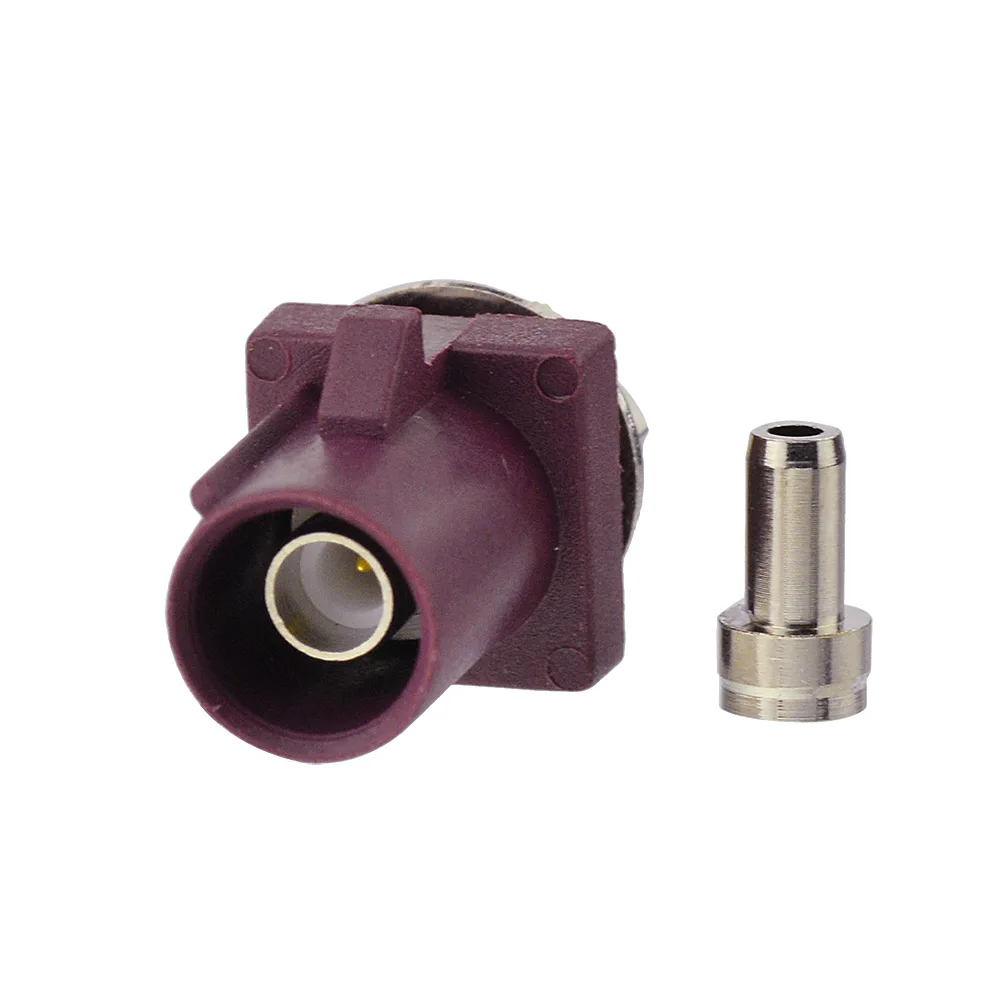 Violet RF Coaxial Connector for Car GSM Cellular Phone