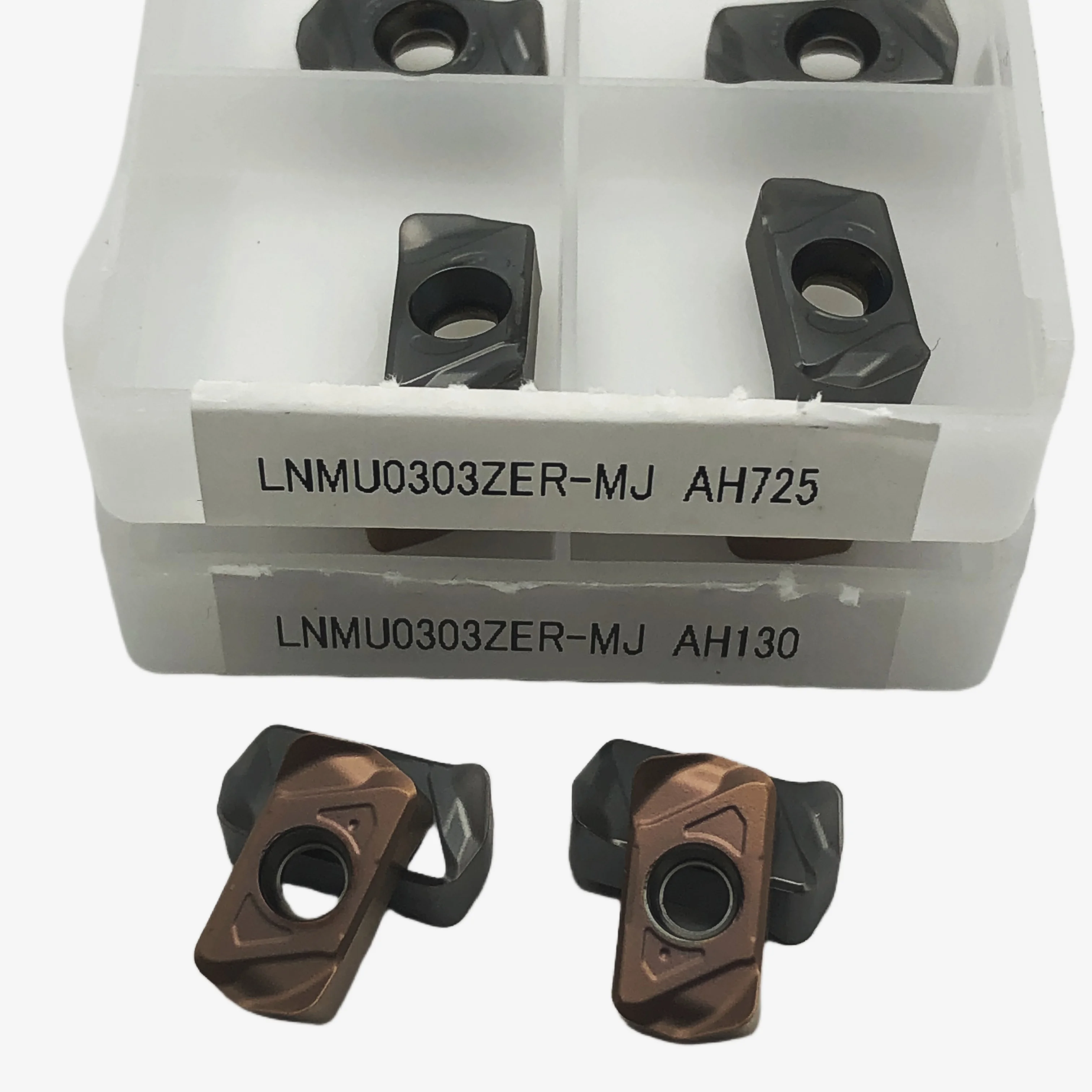 

Поворотная вставка LNMU0303, LNMU0303ZER MJ AH130/AH725 карбидная двухсторонняя быстрая подача, режущая деталь LNMU 0303 ﻿