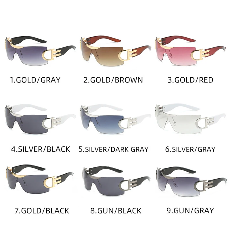 Oversized Cycling Sunglasses for Men and Women