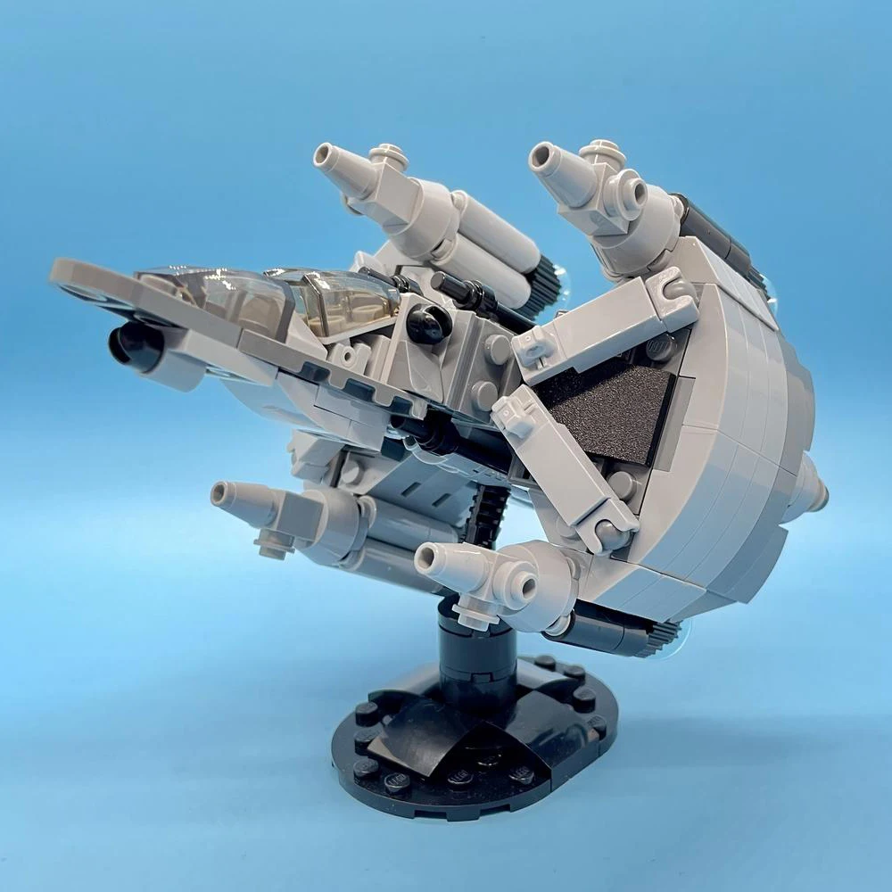 

Конструктор MOC Microscale Gunstars из последних звезд, набор строительных блоков, американские фильмы, Космический счетчик, пришельцы, кирпичные игрушки, детский подарок