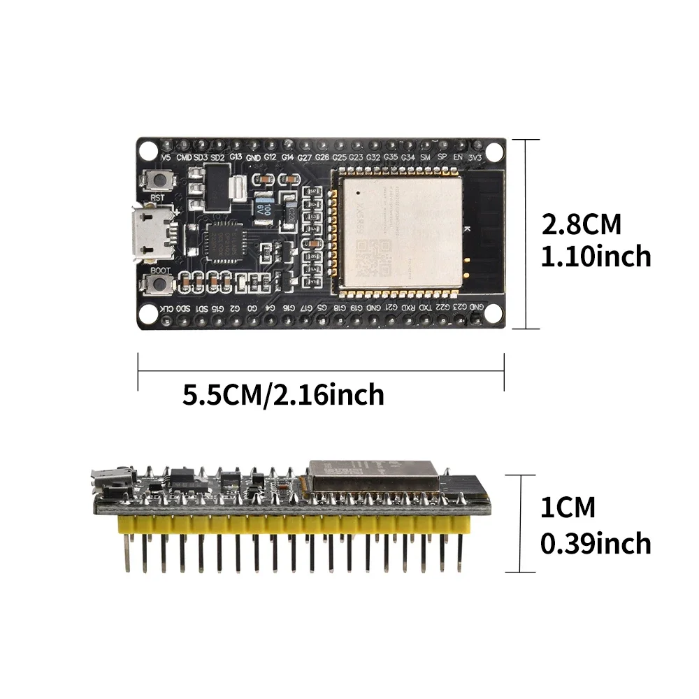 ESP32-DevKitC V4 Core Board ESP32 Development Board ESP32-32D ESP32-32U Module for Arduino ESP32 Hardware Reference image 7