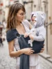 Baby Water Ring Sling Carrier | Lightweight Breathable Mesh Baby Wrap for Infant, Newborn, Kids and Toddlers 1