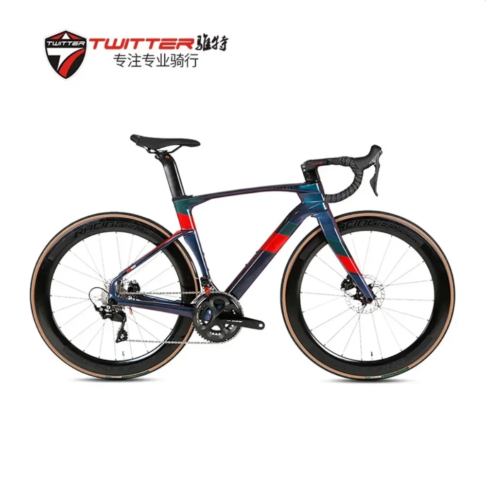 TWITTER TX7100-24S Carbon Fiber Road Bike Electronic & Manual Transmission - Image 6