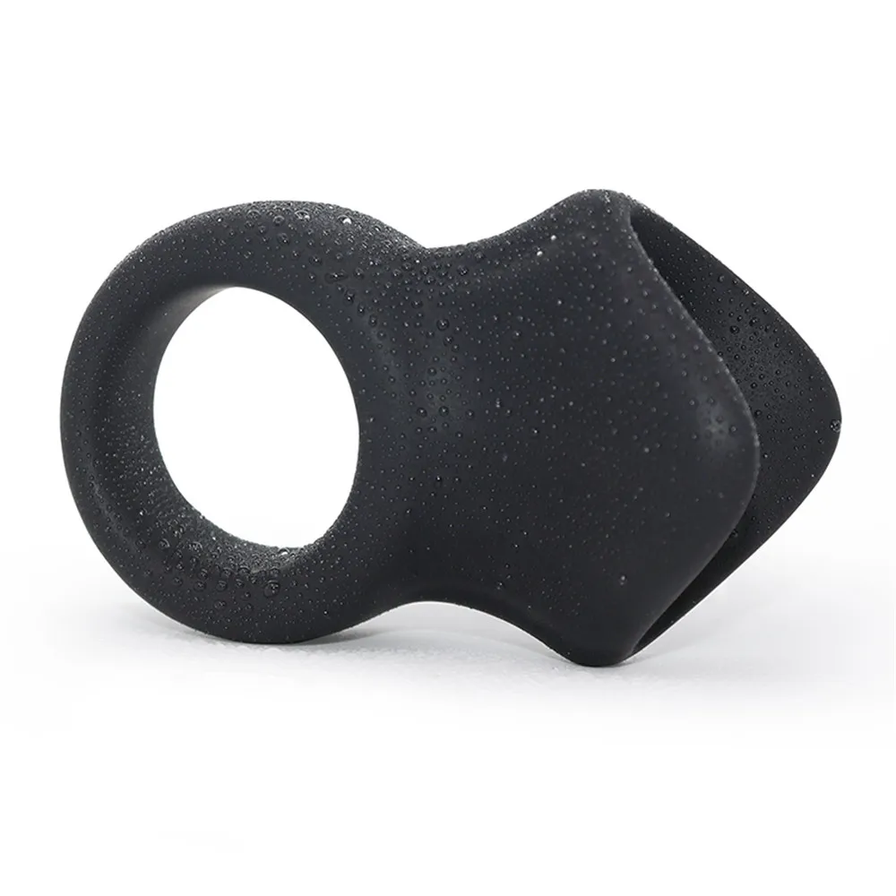Anello di bondage per scroto riutilizzabile blocco testicolare_voghion.com