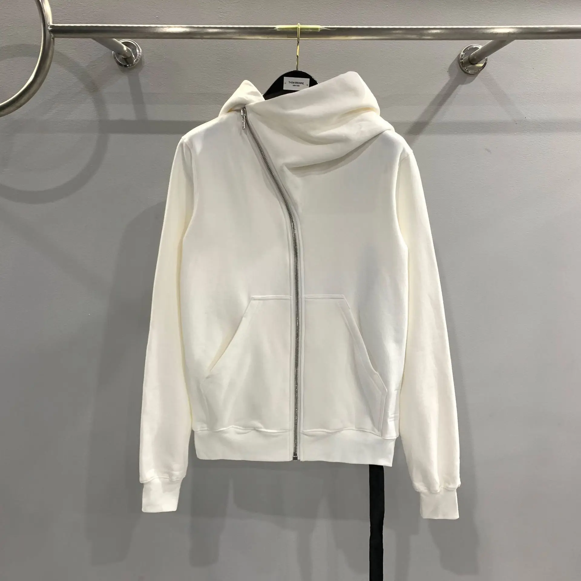 New Luxury 2023 Rick Wizard Fleece Zipper Pullover Hoodies