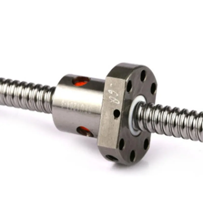 Cold Roller Ball Screw PMGN machined SFU1204 150 200 250 300 350 400 450 500 550 600 650 mm cold roller Ball screw with 1204 Single Ball Nut