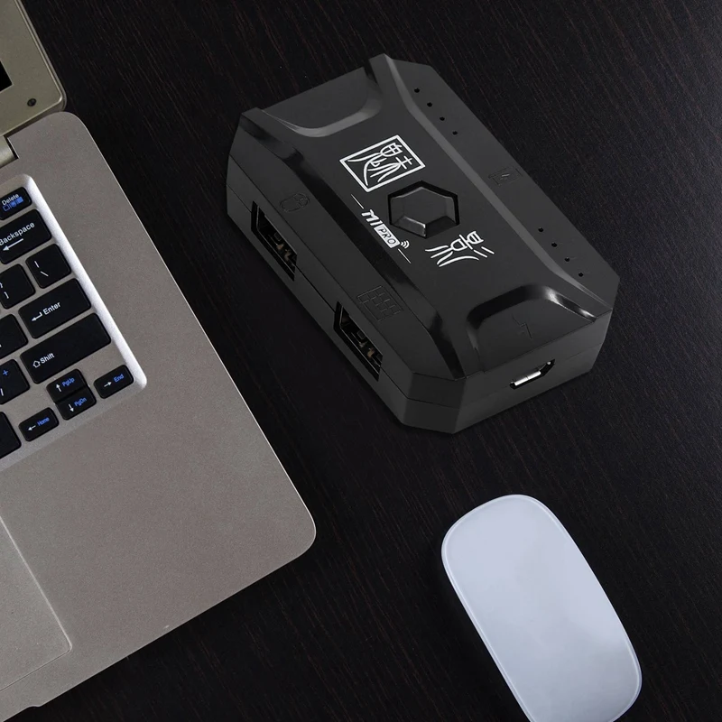 Plug and Play Gamepad PUBG Mobile Controller Gaming Keyboard Mouse Converter Bluetooth 5.0 for Android Adapter