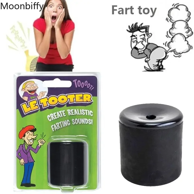 

Squeeze Fart Tube Creative Decompression Fart Pooter Machine Realistic Farting Sounds Spoof Fart Machines Children Prank Toys