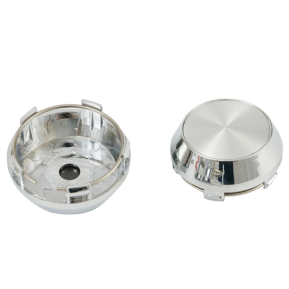 

Hot Sale Brand New Durable High Quality Car Wheel Center Cap Parts Set Silver Tires Wheels 60mm ABS Accessories