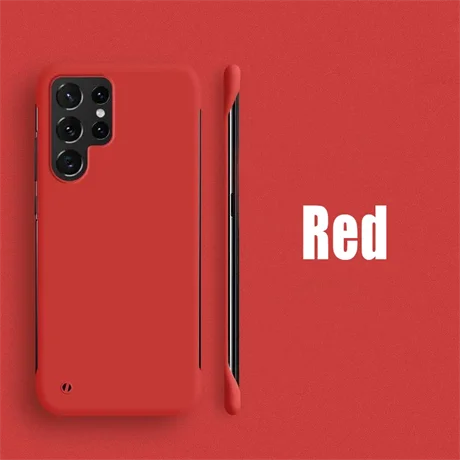 Ultra Slim Frameless Matte Hard Phone Cover