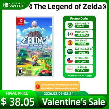 The Legend of Zelda Link awaking Nintendo Switch Game Deals 100% Original Physical Game Card Adventure genere per Switch OLED