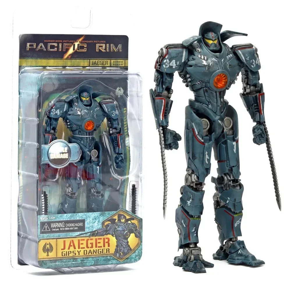 

7-дюймовая NECA Pacific Rim Mecha Hunter Deluxe giпсис опасность малиновый Тайфун Striker Eureka экшн-фигурка ПВХ коллекционные модели игрушки