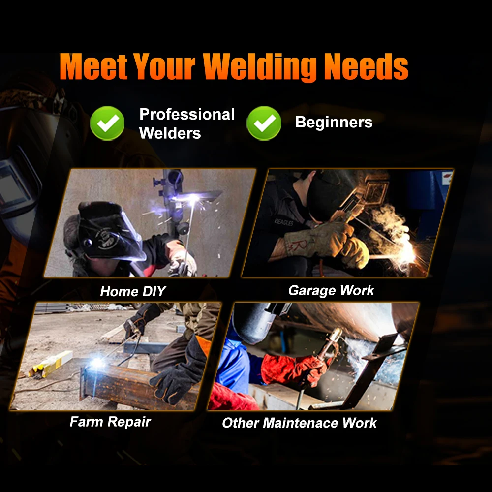 FEIFANKE ARC130 Welder Machine Portable Stick Welder IGBT Inverter Digital Display LCD Home DIY High Quality ARC Welder 5