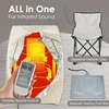 Portable Infrared Sauna Individual at Home Full Body Foldable Sauna Box 4