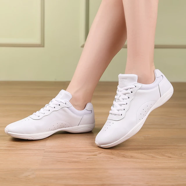 Marwoo-Chaussures de cheerleading pour enfants, chaussures de danse,  chaussures d'aérobic de compétition, chaussures de fitness blanches,  chaussures de sport DN pour femmes, J0010 - AliExpress