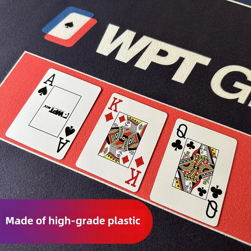 Plastic Poker Cards High-end Waterproof Durable Bulk Purchase For Competitions Professional Card Playing Experience playing cards plastic playing cards