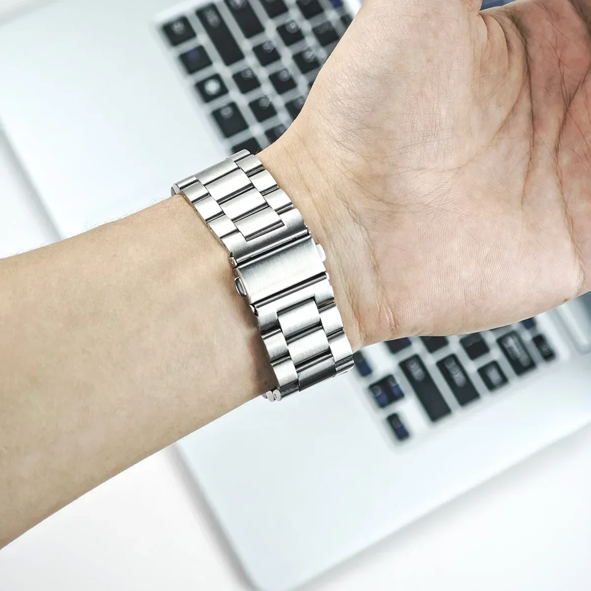 Stainless Steel Metal Watch Strap – Quick Easy Fit, 26/22mm
