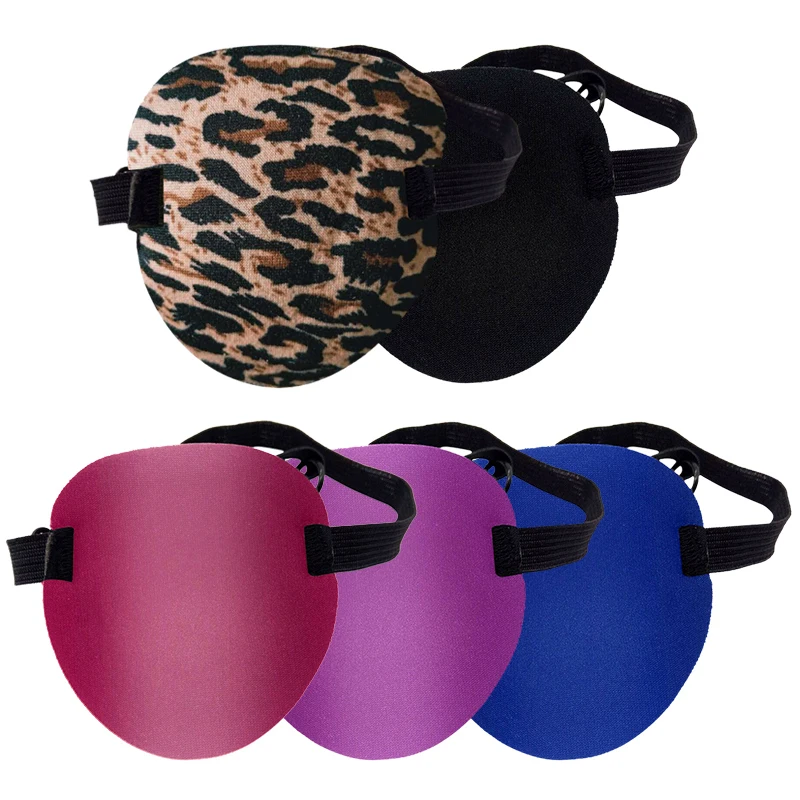 Pirate Cosplay Durable Functional Durable Eye Patch For Kids Adjustable Must-have Sleep Aid Versatile Practical Concave Unisex 3