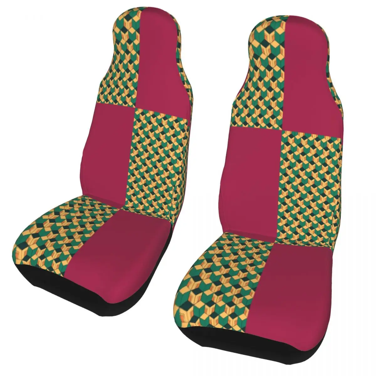 TomiokaPatternDemonSlayerUniversalCarSeatCoverAutoInterior