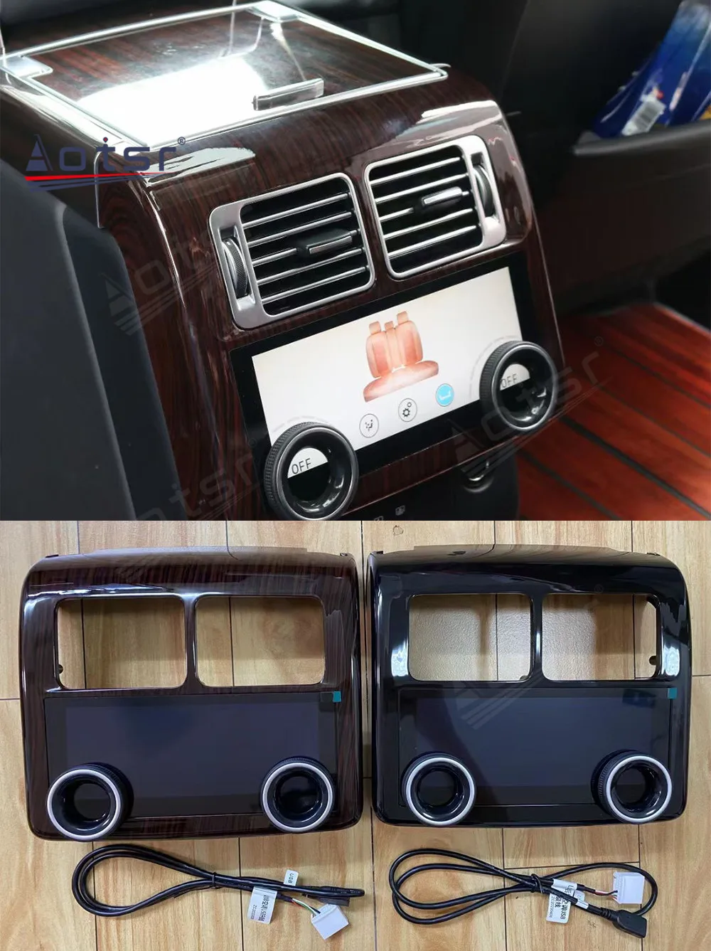

Android 2023 для Land Rover Range Vogue L405 2013-2017, ЖК-дисплей, задняя Сенсорная панель переменного тока, управление экраном с ручкой автомобиля