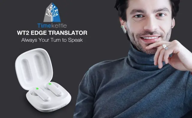 Timekettle ワイヤレスイヤホン ブラック WT2 Edge Amazon.co.jp: Timekettle WT2 Edge イヤホン翻訳機 タイムケトル 双方